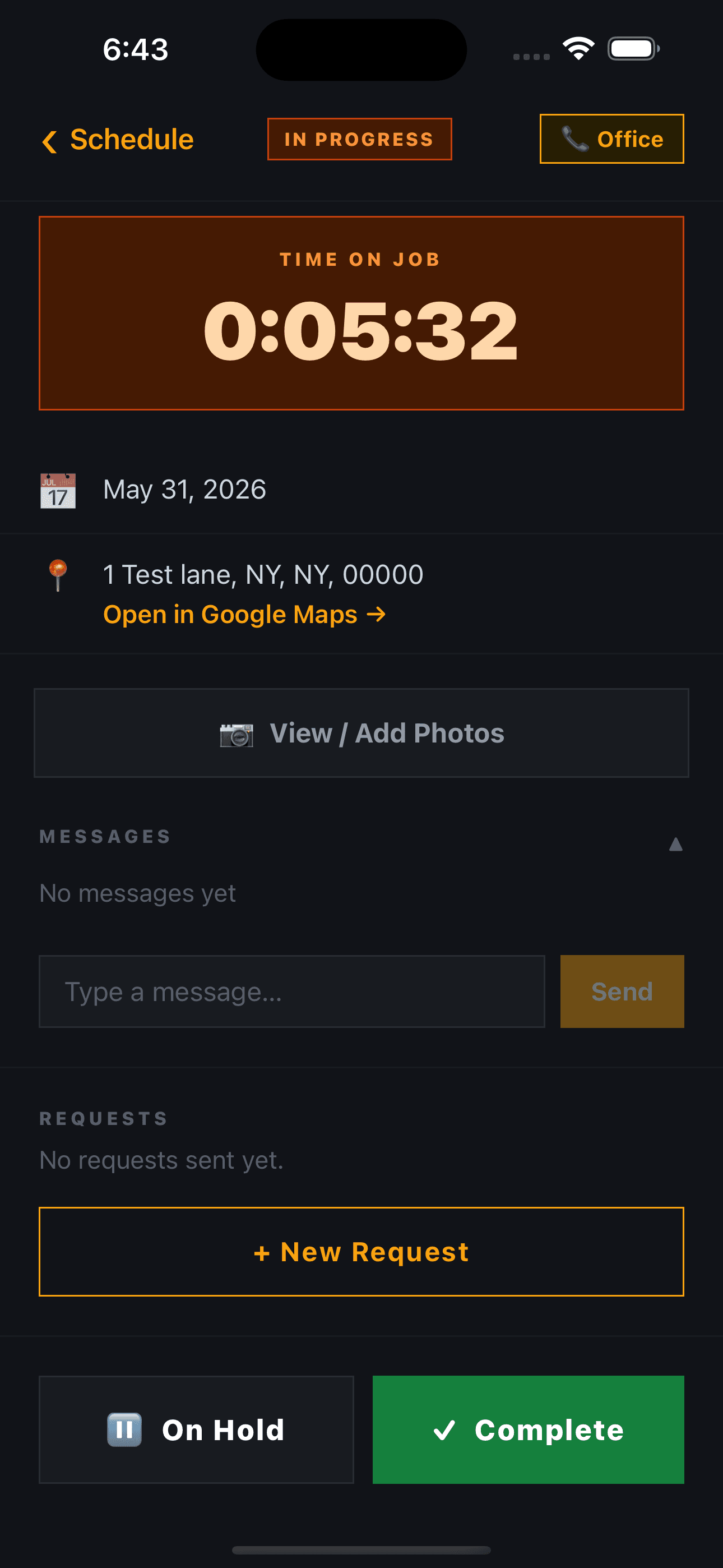 Live Timer